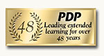 PDP, leading extended learning for over 46 years